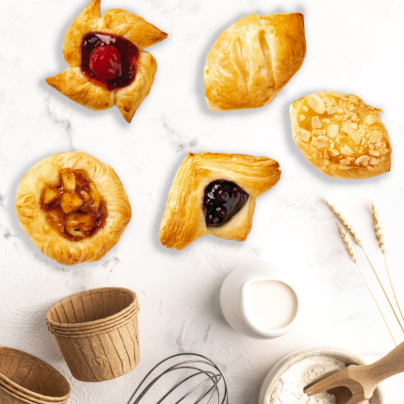 Mixed Mini Danish (15 in pack)