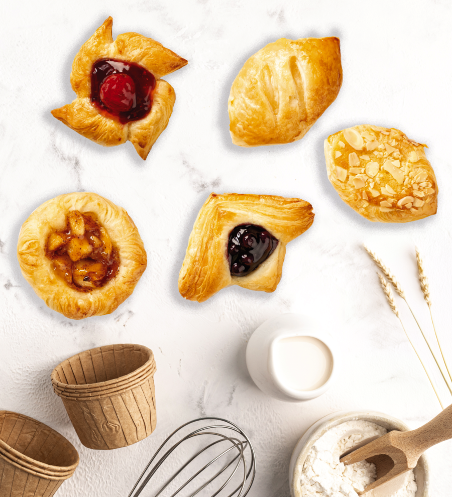 Mixed Mini Danish (15 in pack)